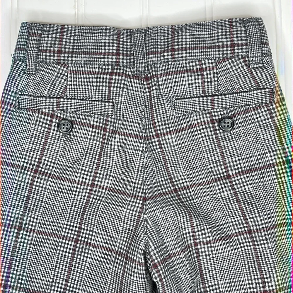 Janie and Jack Plaid Cuffed Dress Pants Size 2T - Picture 9 of 14